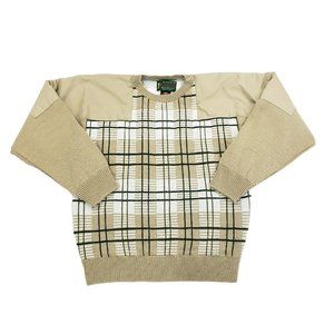 Rainswetter Gore Windstopper Plaid Sweater Wind Stopper Rain Swetter Mens Small